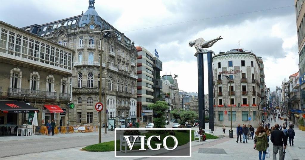 Apartamento Vacacional En Playa Del Vao - Corujo Vigo Ngoại thất bức ảnh